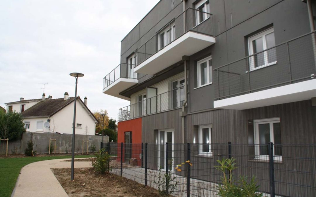 Programme neuf à Pontault-Combault – Entrée des locataires