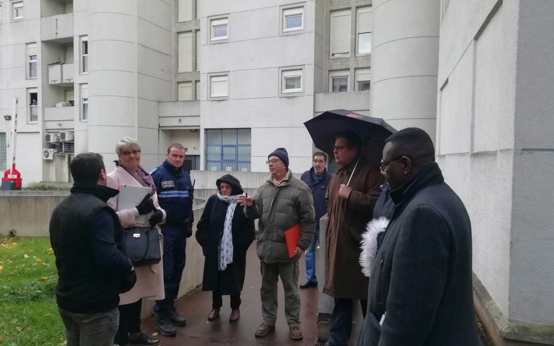 Visite de 2 Résidences Habitat 77 à Noisiel