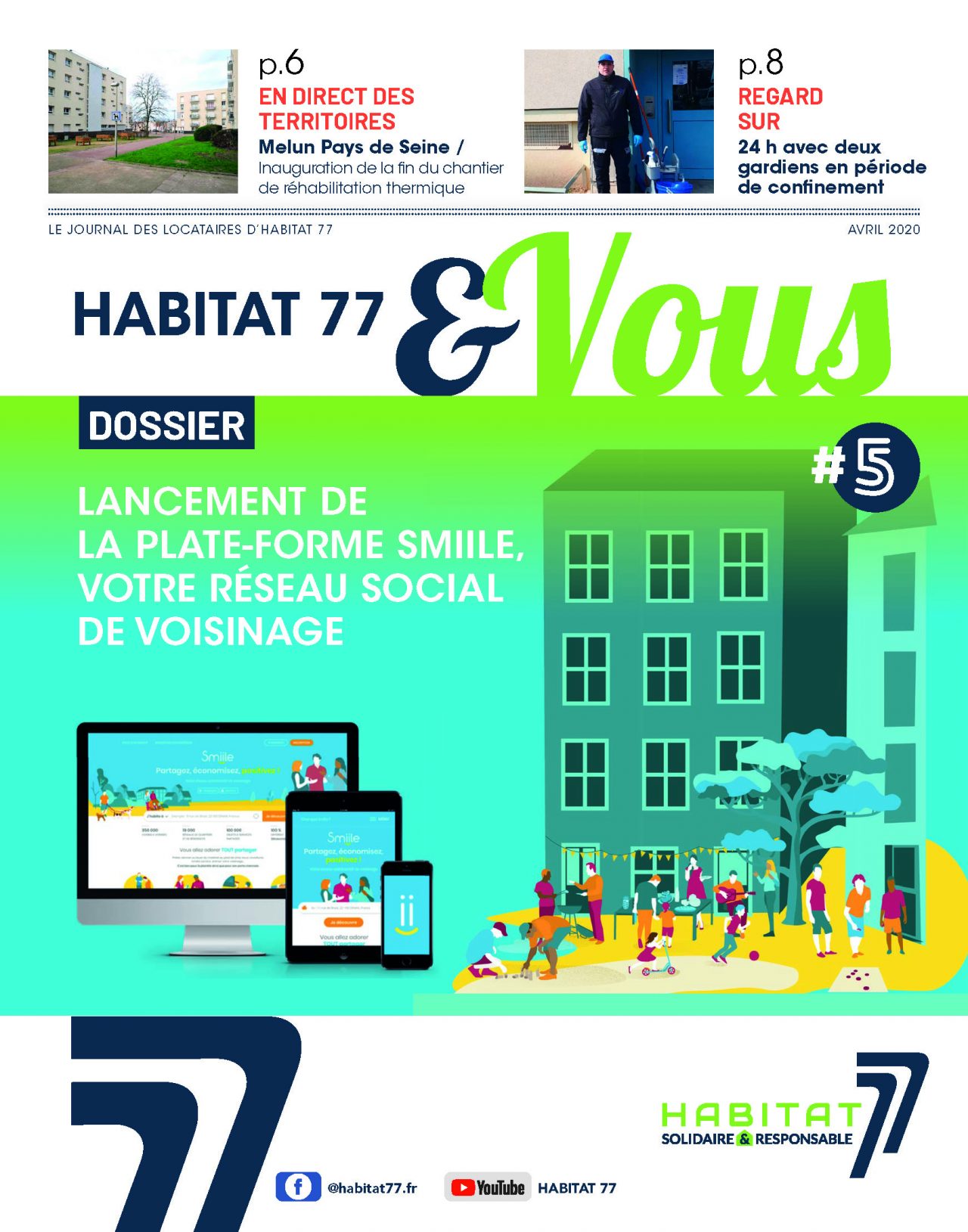 Nos publications Habitat 77 Solidaire et Responsable