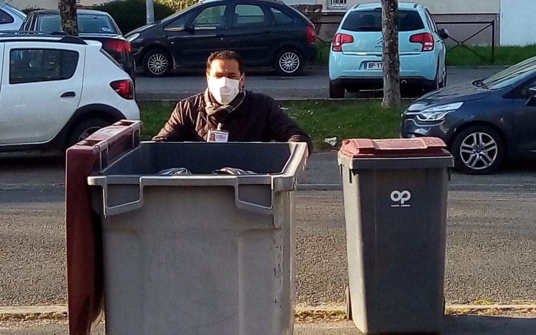 Action de nettoyage pour la résidence Bellevue à Souppes-sur-Loing