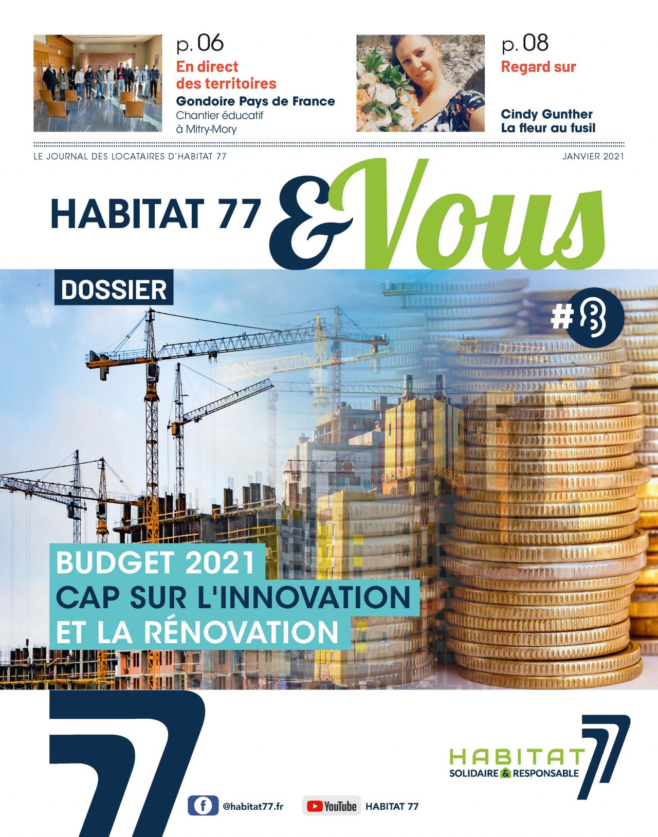 Nos publications Habitat 77 Solidaire et Responsable