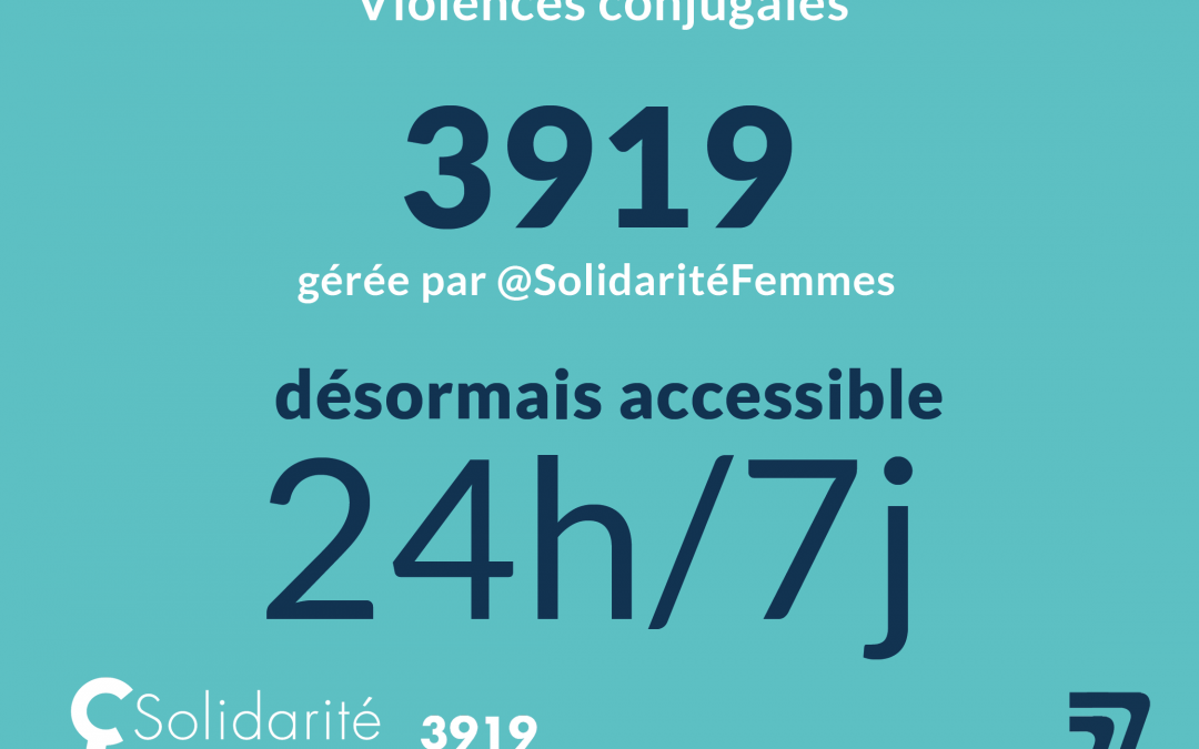 Le 3919, le numéro d’écoute national destiné aux femmes de victimes violences