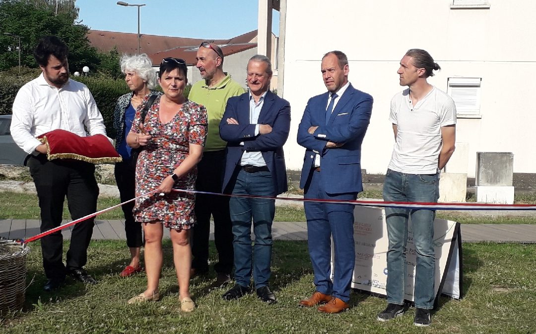 INAUGURATION DU JARDIN DES SENTEURS À SAVIGNY-LE-TEMPLE